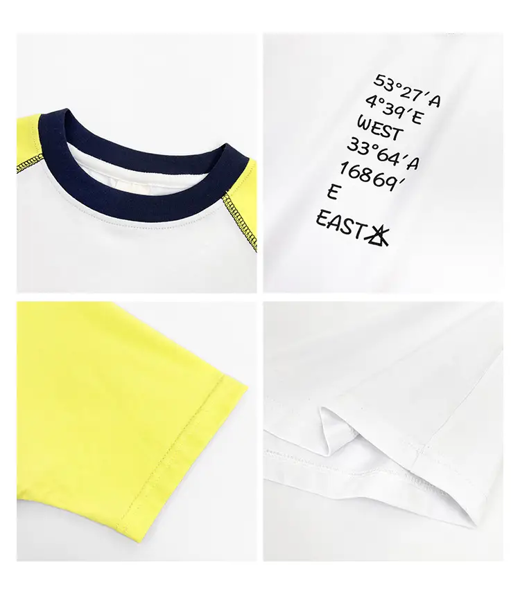 Boys Cotton Raglan T-Shirt 2025 Summer New Model — feature 5