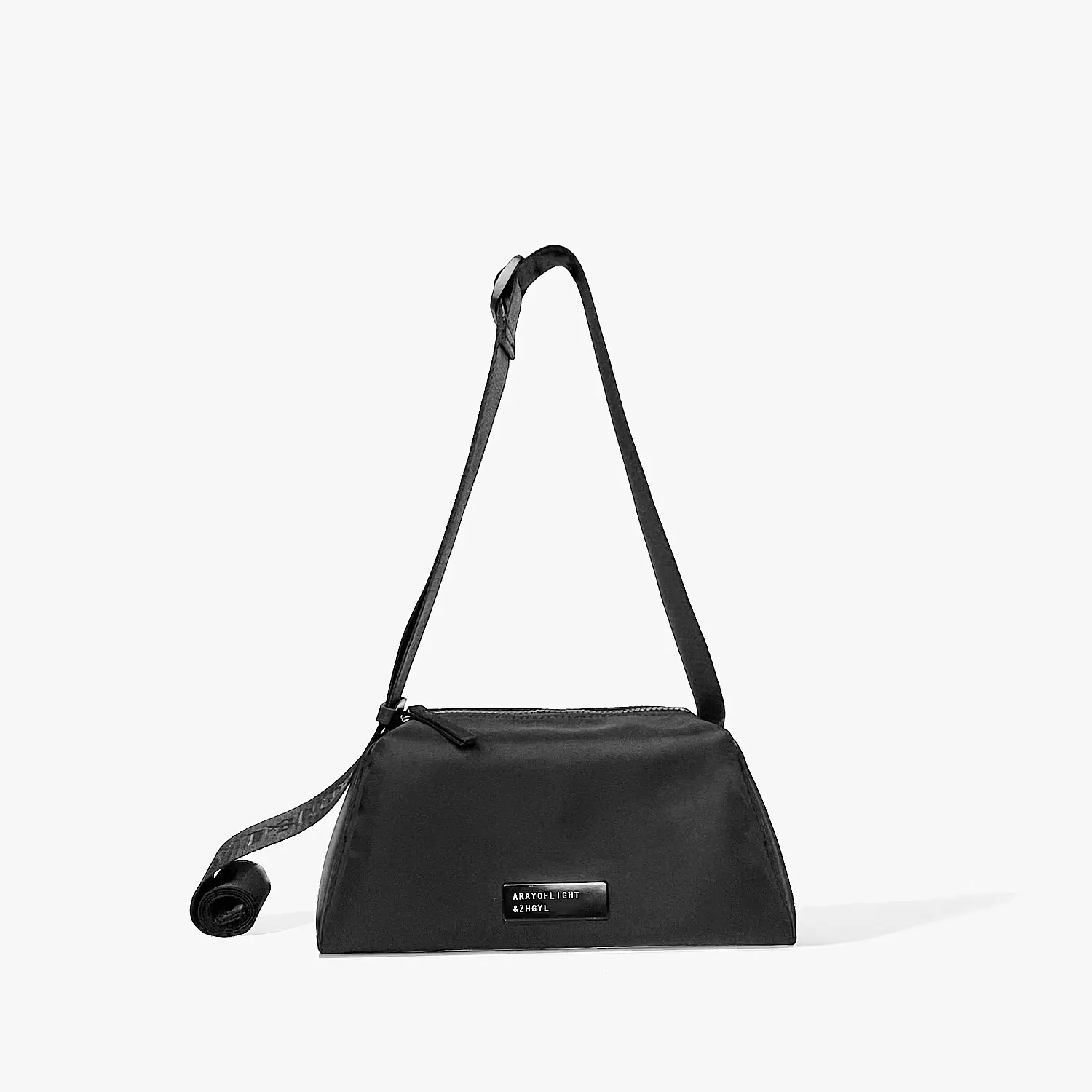 Black Crossbody Bag for Men Women 2025 Summer - Image 2