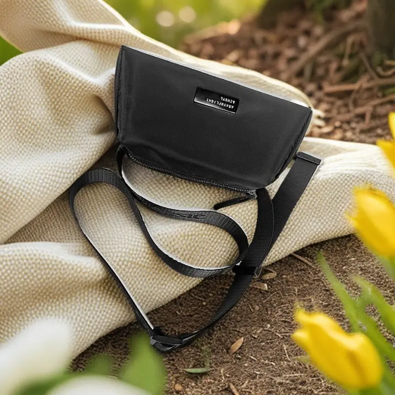 Black Crossbody Bag for Men Women 2025 Summer — feature 9