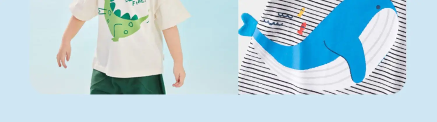 Doodle Baby T-shirt White Summer Girls Boys — feature 19