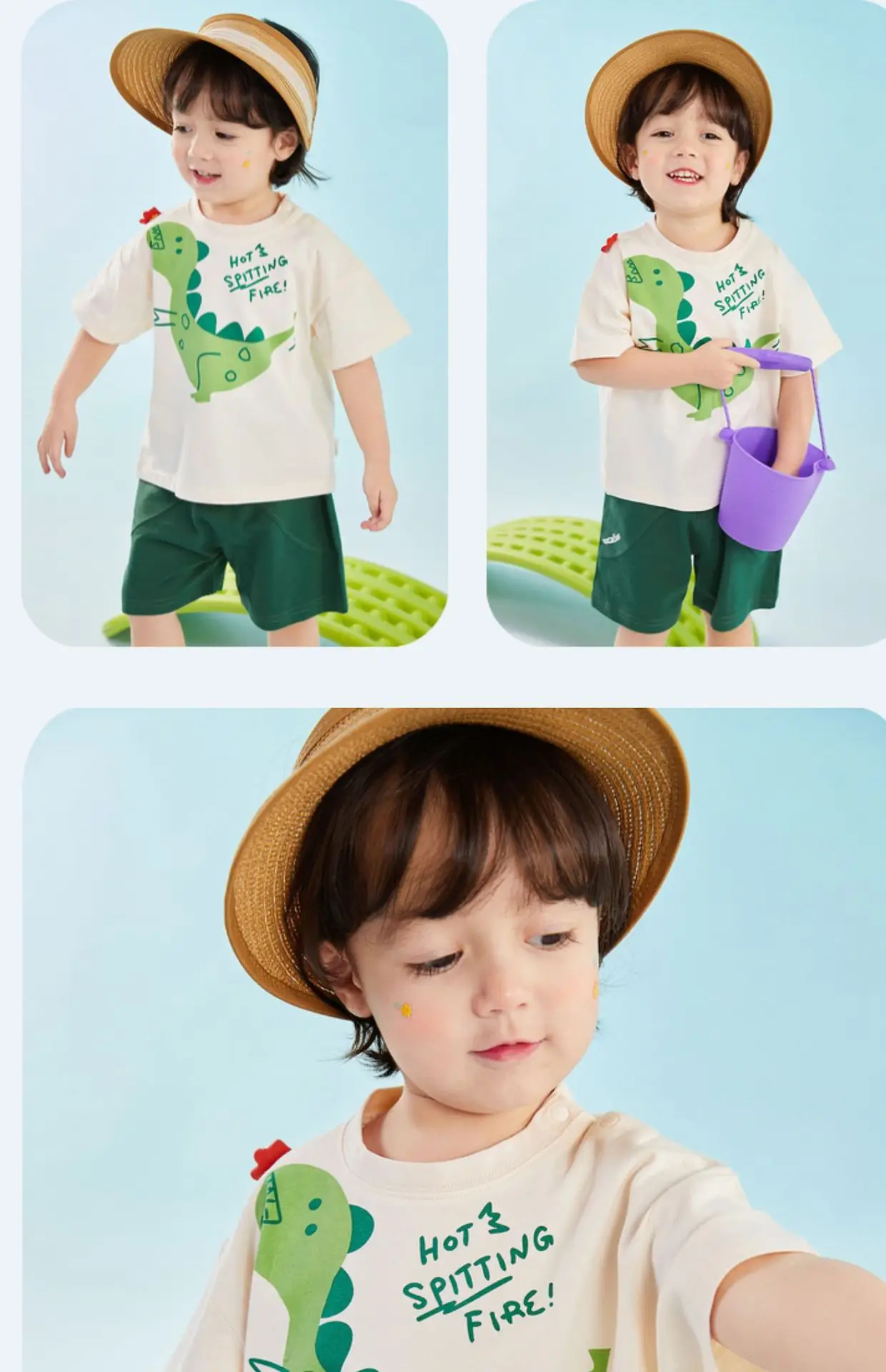 Doodle Baby T-shirt White Summer Girls Boys — feature 37