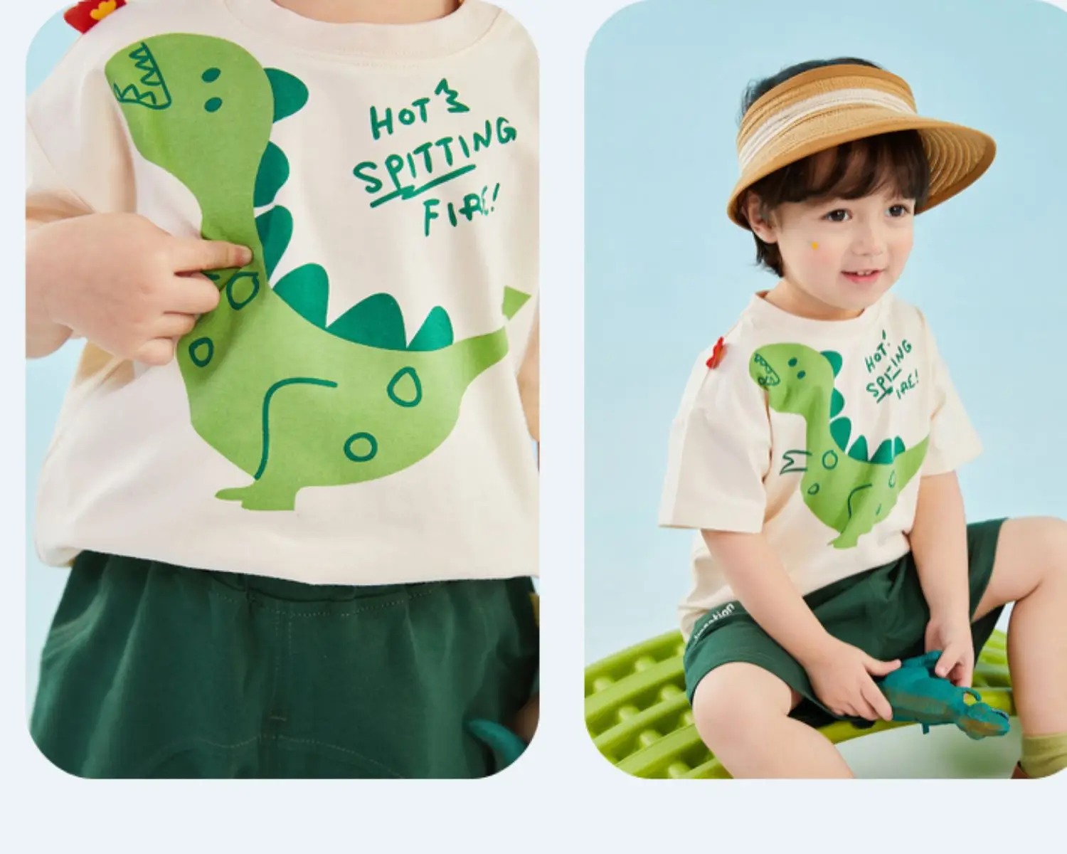 Doodle Baby T-shirt White Summer Girls Boys — feature 39