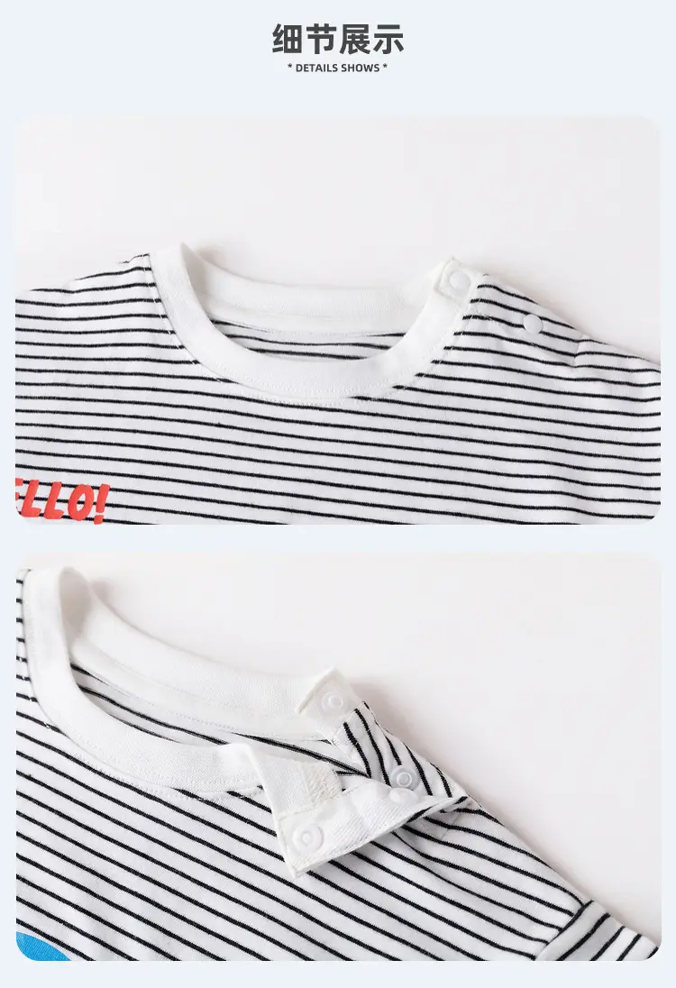 Doodle Baby T-shirt White Summer Girls Boys — feature 40