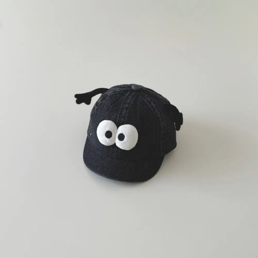 Blue & Grey Cartoon Baby Hats for Boys Girls Spring Autumn 2025