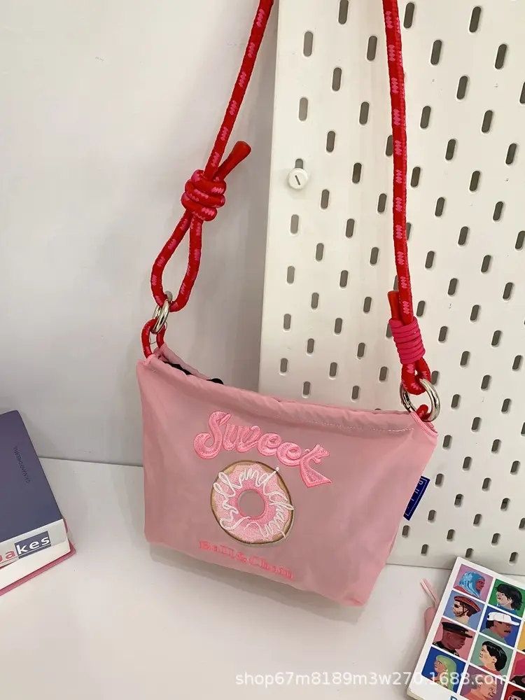 Japanese Niche Embroidered Shoulder Bag for Women - Image 6