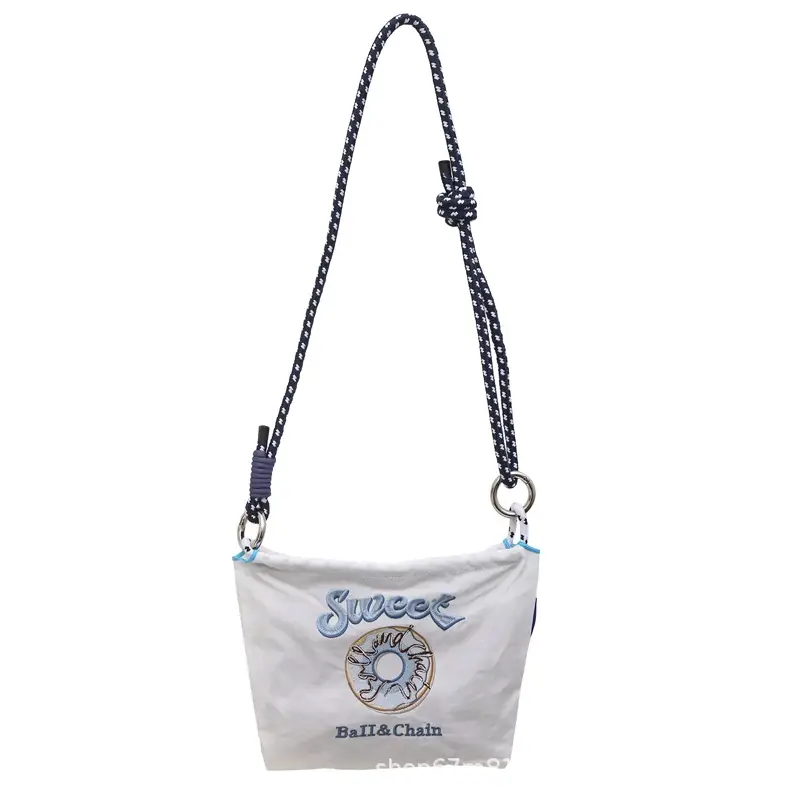 Japanese Niche Embroidered Shoulder Bag for Women - Image 4