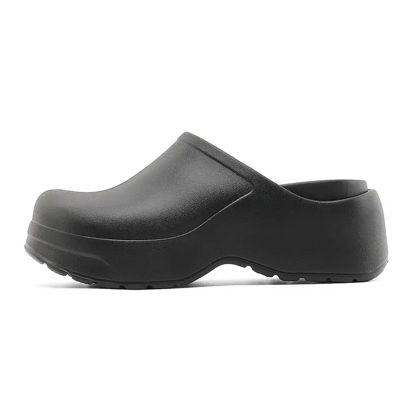 Chef Shoes Women's Summer Thick-soled Non-slip Wear-resistant Sandals EVA Outer Wear Breathable Non-smelly Feet High-end Feet Baotou - Image 8
