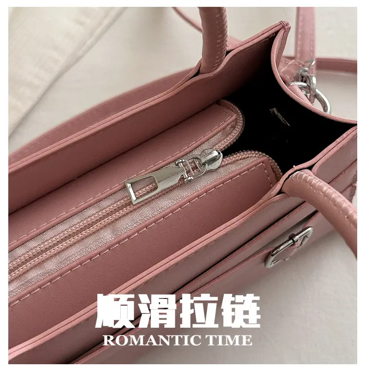 Brown Textured Bow Shoulder Bag for Women — feature 8