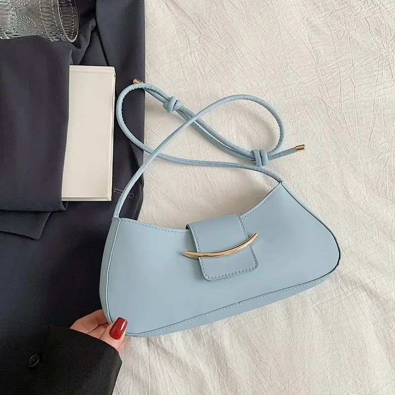 Women's Beige One-shoulder Underarm Bag 2025 Spring Summer