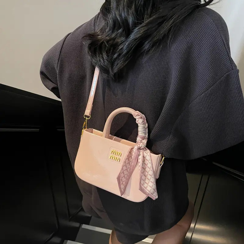 Women's Cream Miu U Shoulder Bag with Bow - Image 8