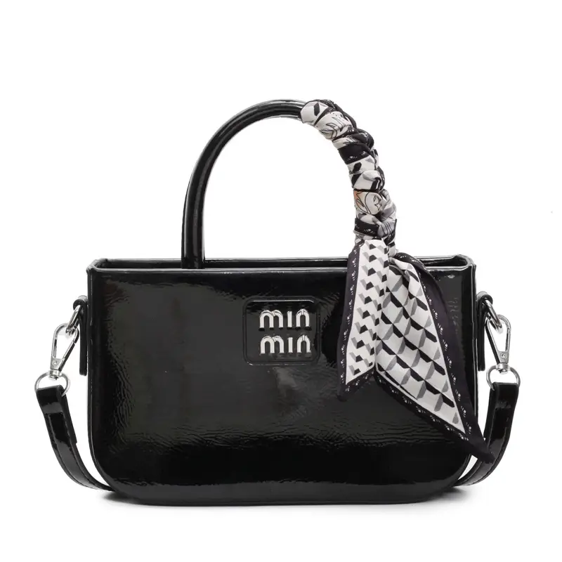 Women's Cream Miu U Shoulder Bag with Bow - Image 9