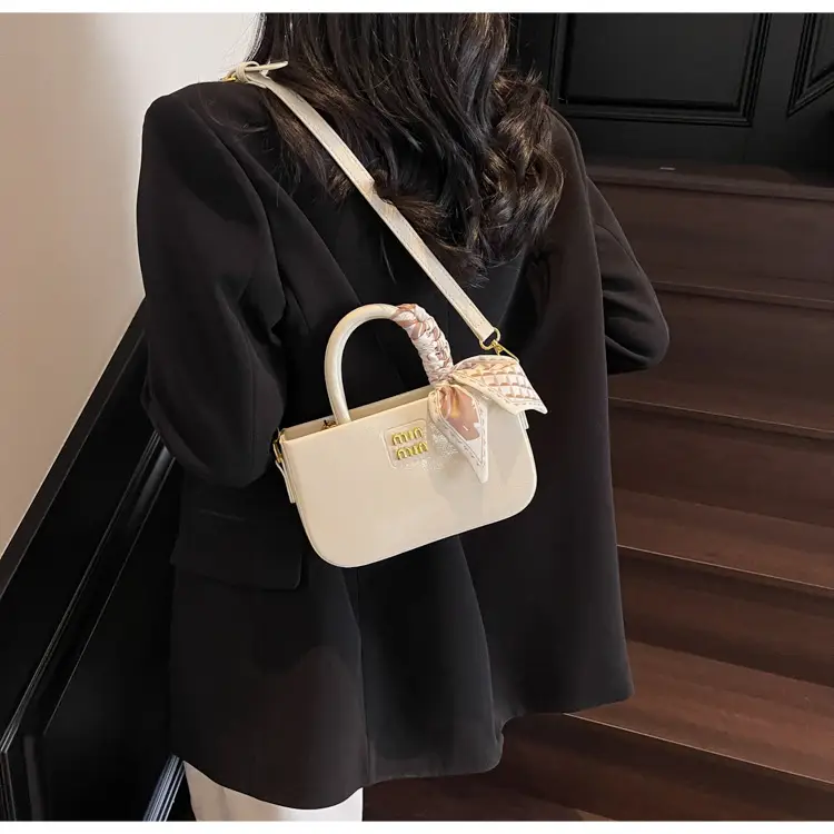 Women's Cream Miu U Shoulder Bag with Bow — feature 14