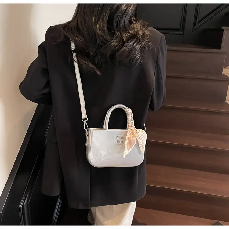 Women's Cream Miu U Shoulder Bag with Bow — feature 16