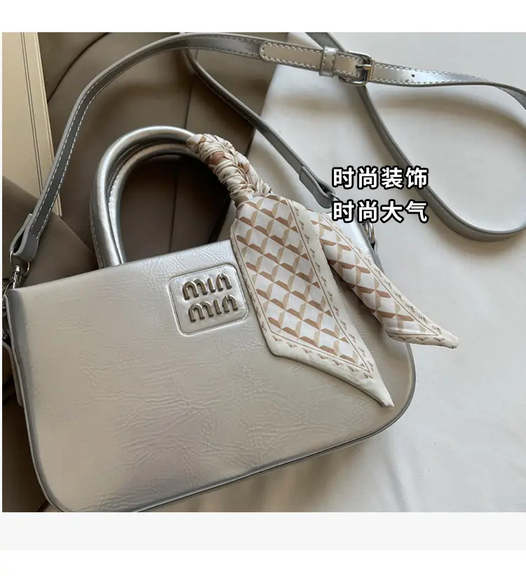 Women's Cream Miu U Shoulder Bag with Bow — feature 8
