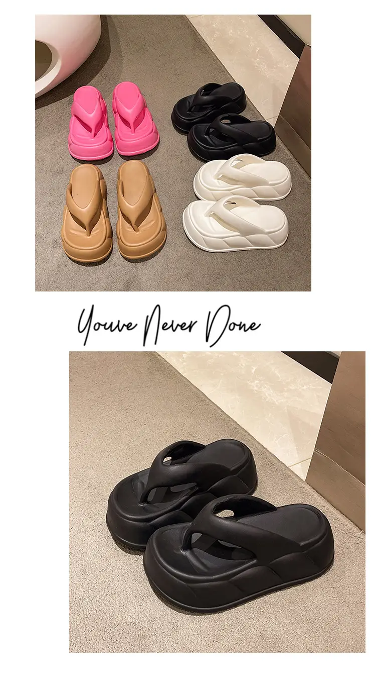 Women's 2025 EVA Flip Flops Thick Sandals Summer â feature 13