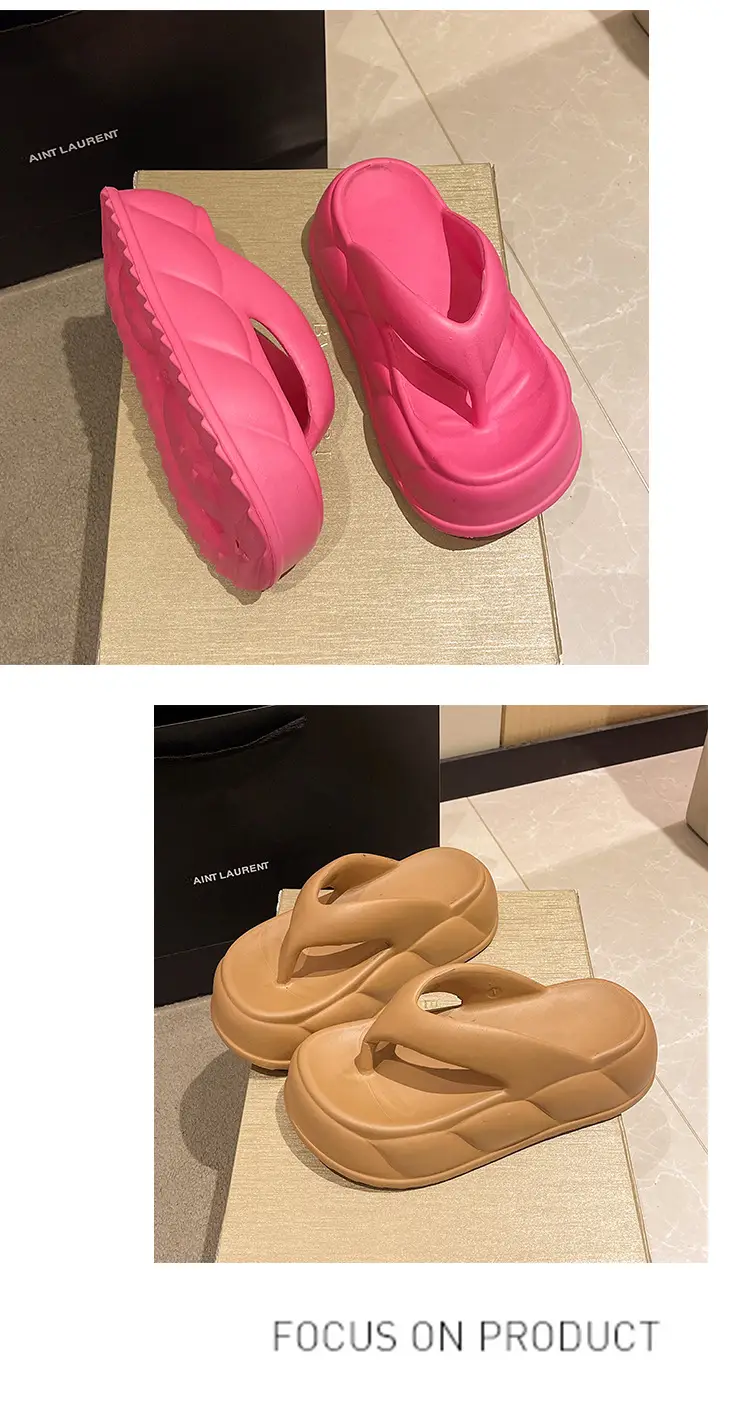 Women's 2025 EVA Flip Flops Thick Sandals Summer â feature 15