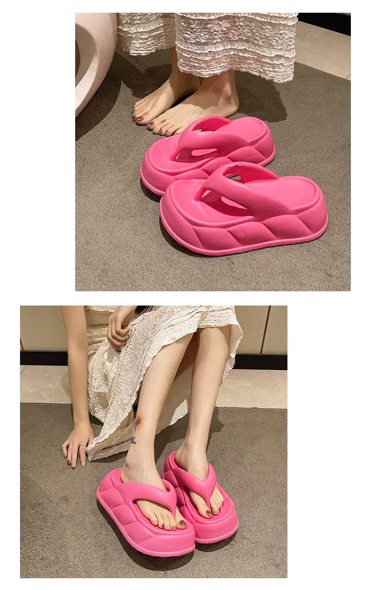 Women's 2025 EVA Flip Flops Thick Sandals Summer â feature 8
