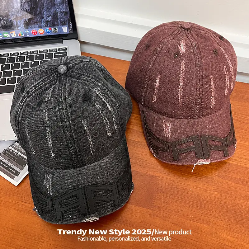 Vintage Denim Baseball Cap for Men Women New Style