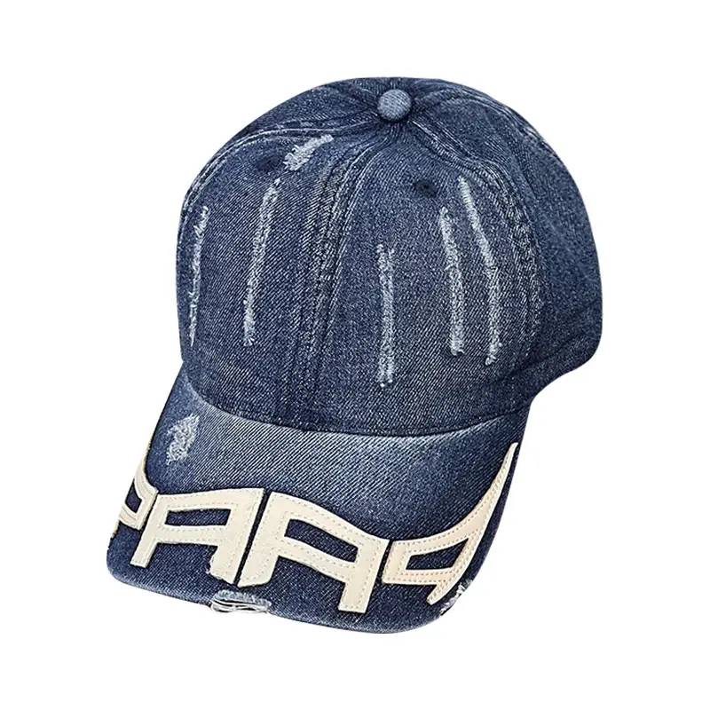 Vintage Denim Baseball Cap for Men Women New Style