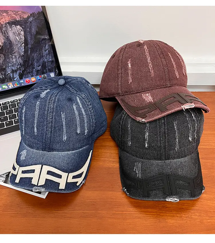 Vintage Denim Baseball Cap for Men Women New Style — feature 10