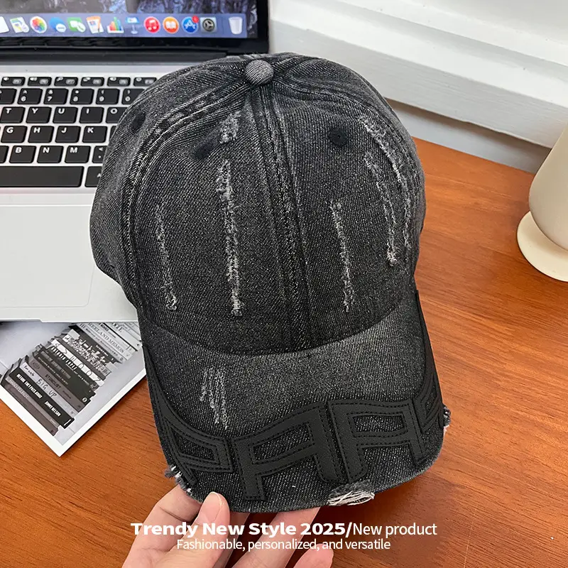 Vintage Denim Baseball Cap for Men Women New Style