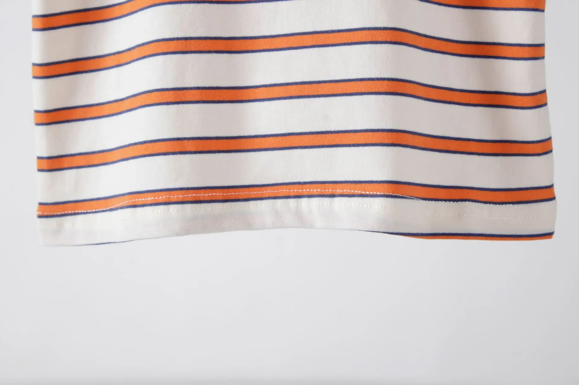 Kids Cotton Striped T-Shirt Short Sleeve Summer — feature 13