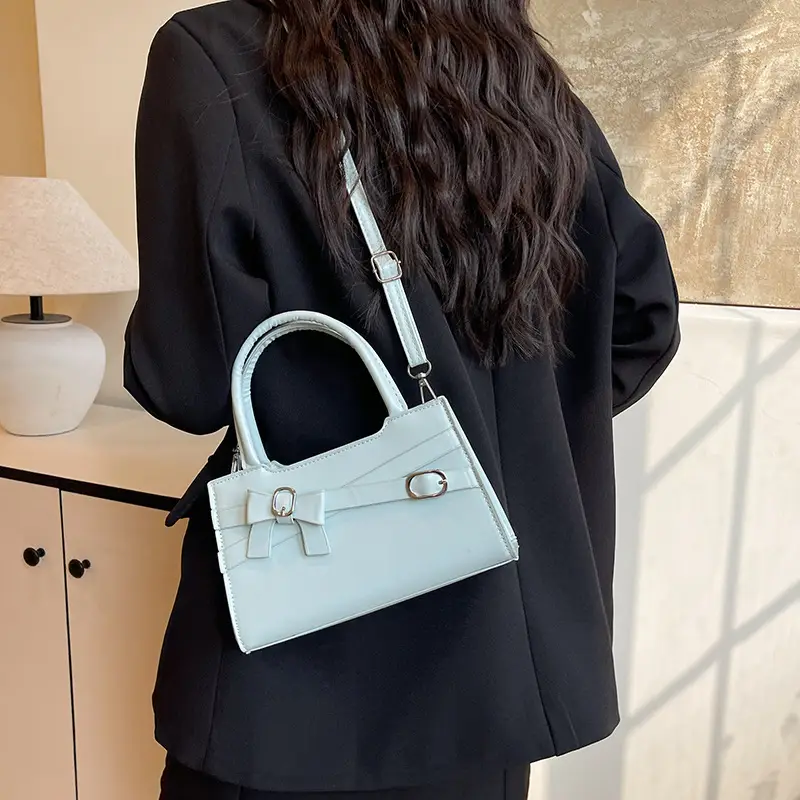 White Women's Shoulder Crossbody Bag Spring Summer 2025 - Image 8