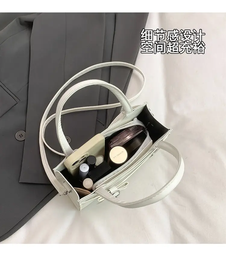 White Women's Shoulder Crossbody Bag Spring Summer 2025 — feature 6