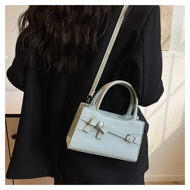 White Women's Shoulder Crossbody Bag Spring Summer 2025 — feature 9