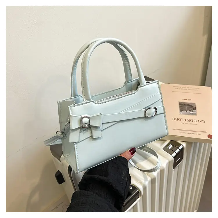 White Women's Shoulder Crossbody Bag Spring Summer 2025 - Image 4