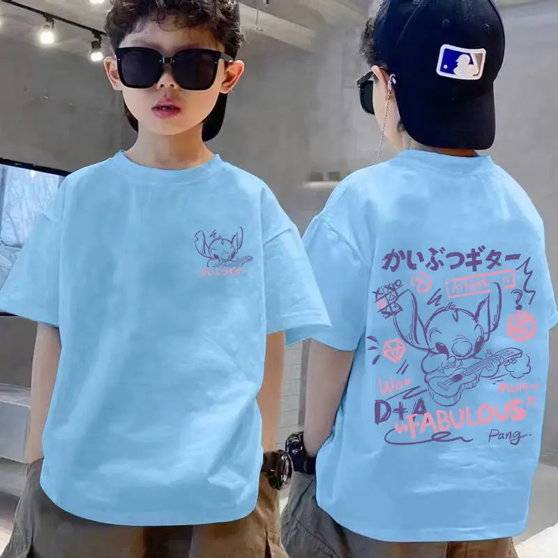 100% Cotton Boys T-shirt Medium Large Summer 2025 - Image 10