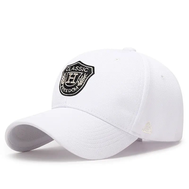 Men's Beige H-Logo Baseball Cap Large