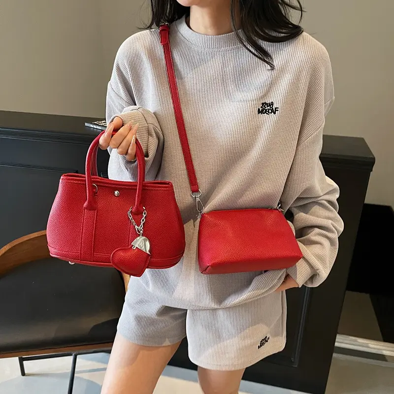 Women Yellow Korean Retro Bucket Bag 2025 Spring New Fashion - Image 22
