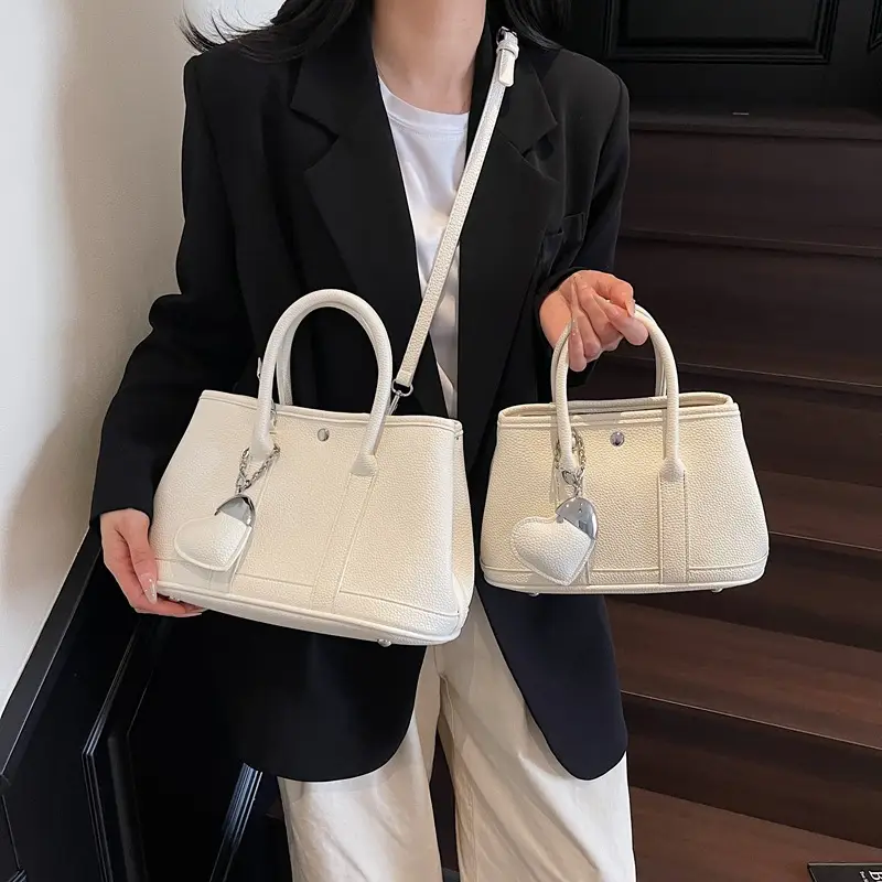 Women Yellow Korean Retro Bucket Bag 2025 Spring New Fashion - Image 23