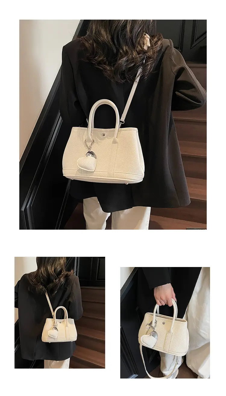 Women Yellow Korean Retro Bucket Bag 2025 Spring New Fashion — feature 10