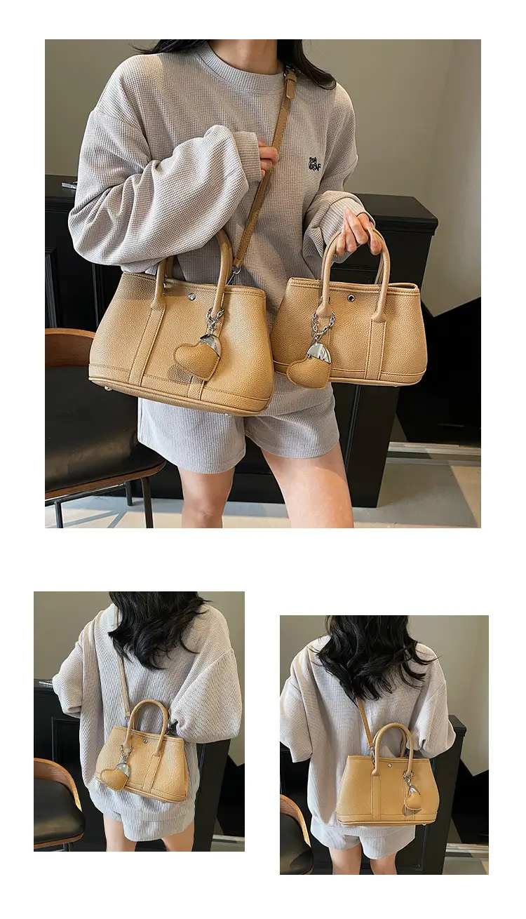 Women Yellow Korean Retro Bucket Bag 2025 Spring New Fashion — feature 15