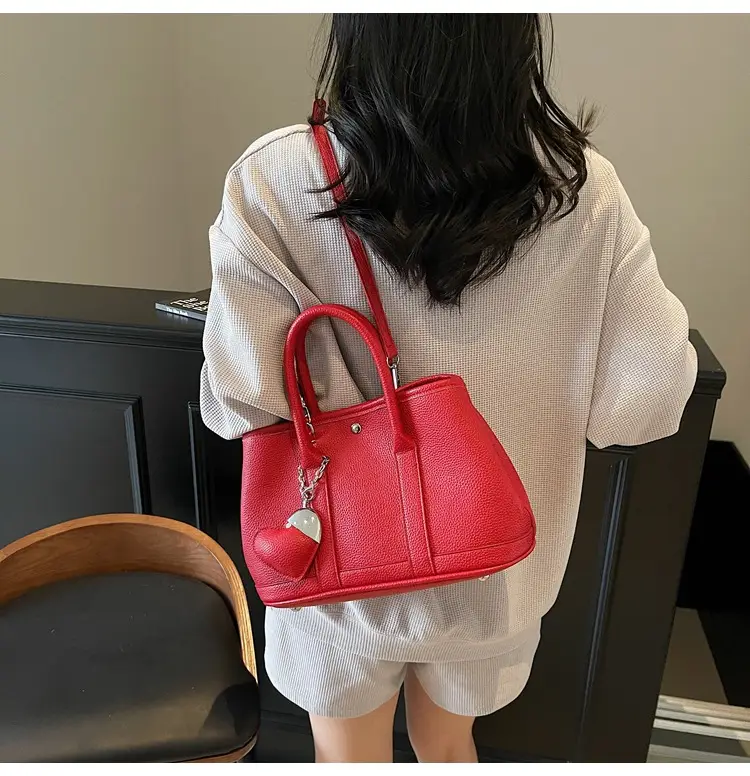 Women Yellow Korean Retro Bucket Bag 2025 Spring New Fashion — feature 18