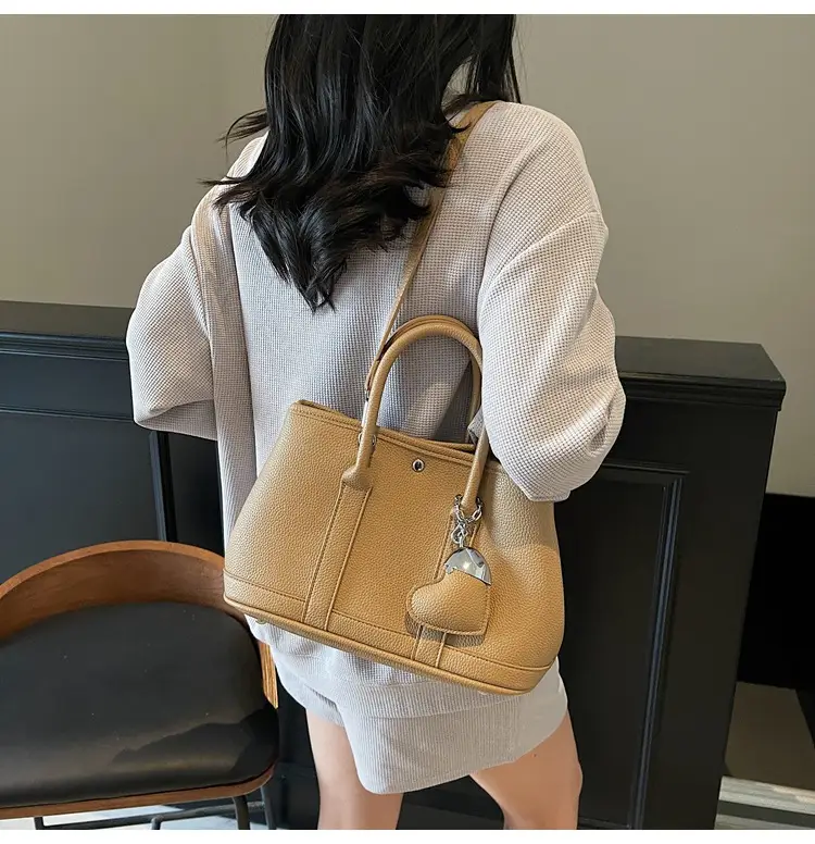 Women Yellow Korean Retro Bucket Bag 2025 Spring New Fashion — feature 24
