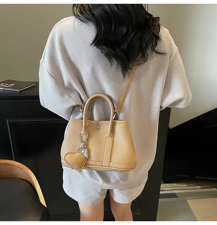 Women Yellow Korean Retro Bucket Bag 2025 Spring New Fashion — feature 26