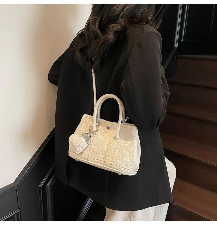 Women Yellow Korean Retro Bucket Bag 2025 Spring New Fashion — feature 29