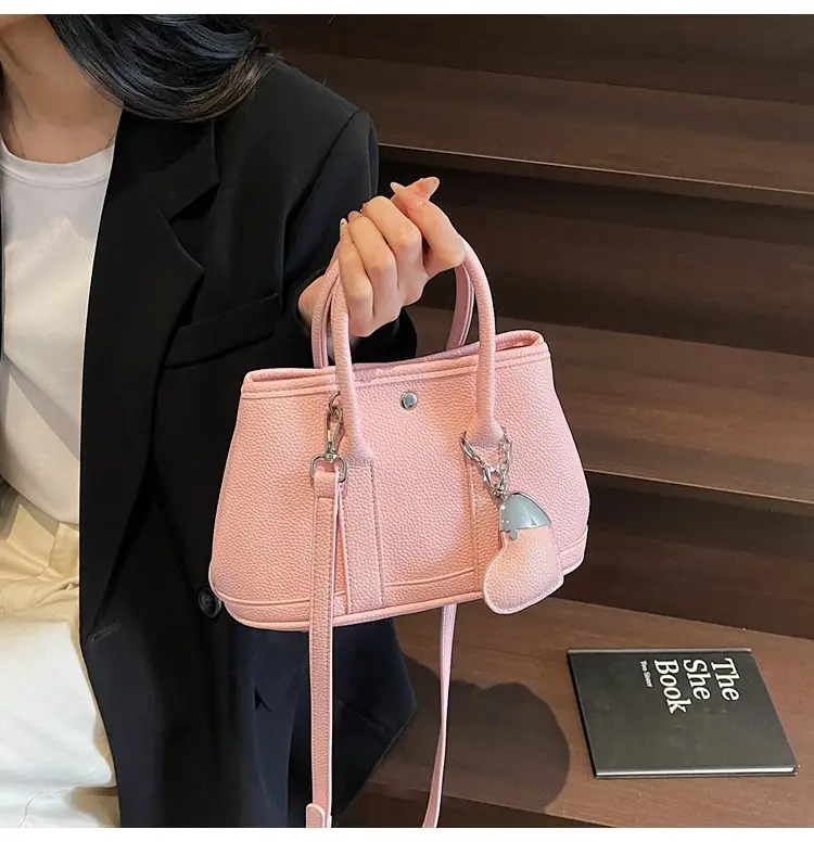 Women Yellow Korean Retro Bucket Bag 2025 Spring New Fashion — feature 34