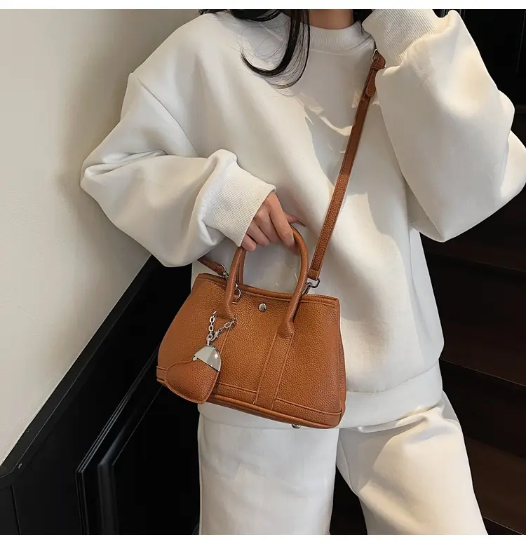 Women Yellow Korean Retro Bucket Bag 2025 Spring New Fashion — feature 37