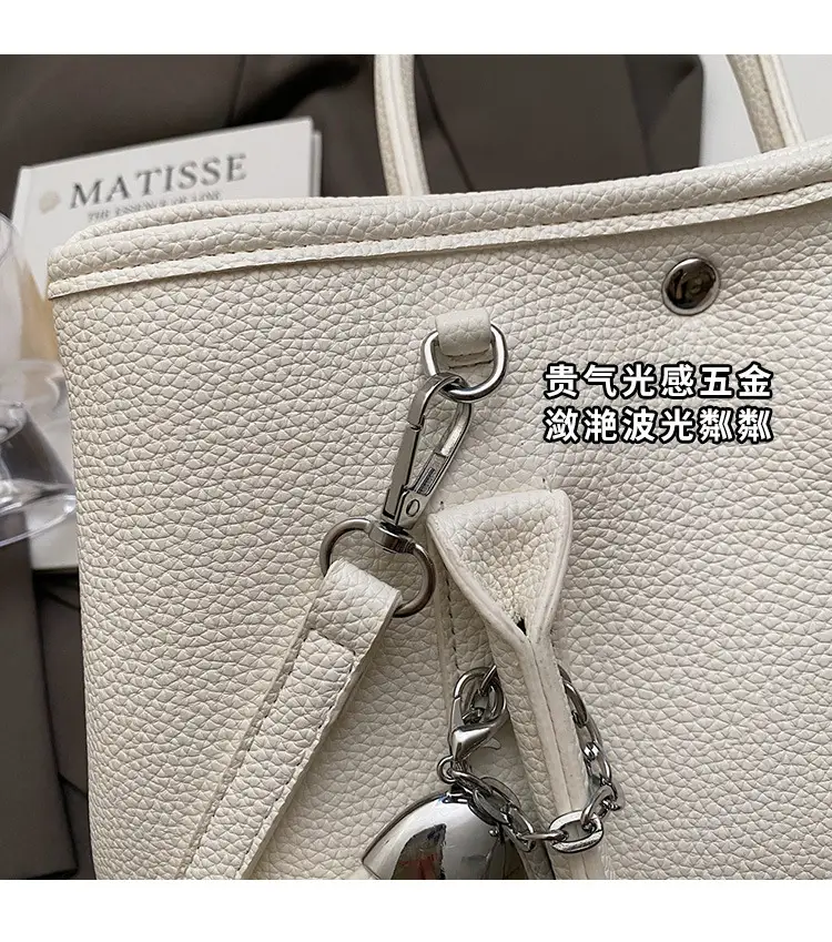 Women Yellow Korean Retro Bucket Bag 2025 Spring New Fashion — feature 5