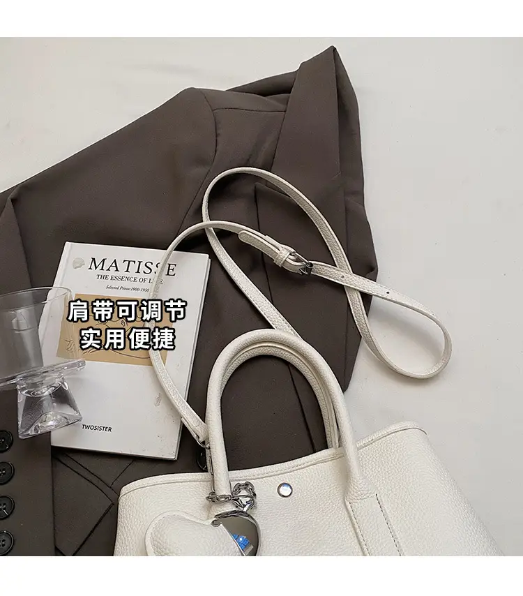 Women Yellow Korean Retro Bucket Bag 2025 Spring New Fashion — feature 6