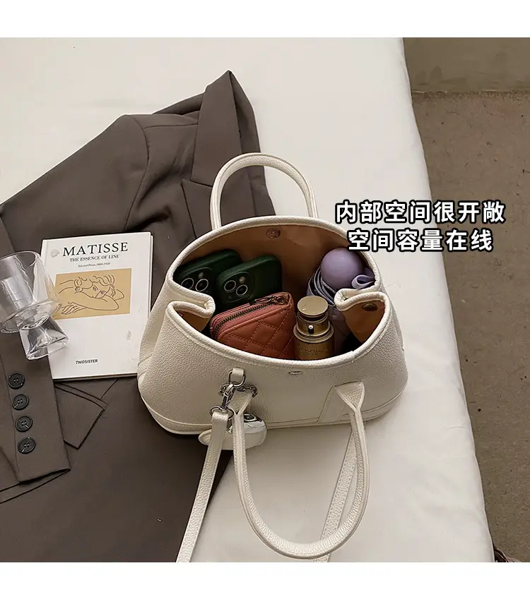 Women Yellow Korean Retro Bucket Bag 2025 Spring New Fashion — feature 8