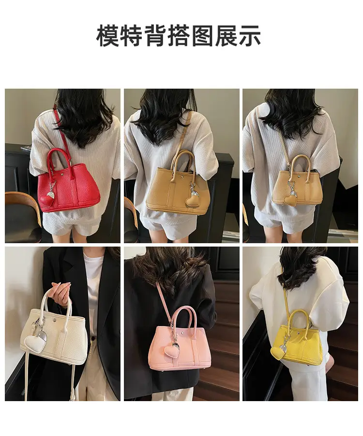 Women Yellow Korean Retro Bucket Bag 2025 Spring New Fashion — feature 9