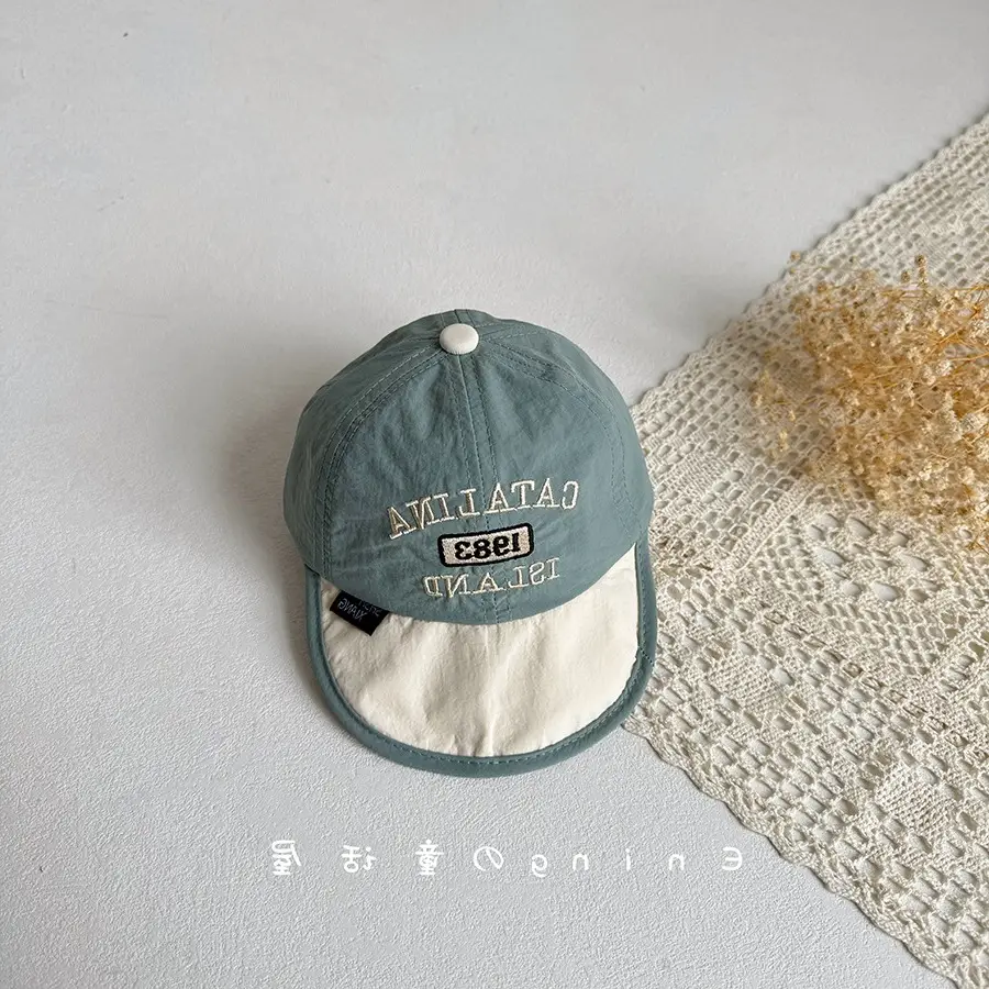 Korean Baby Duck Tongue Hat Sun Cover for Boys Girls - Image 2