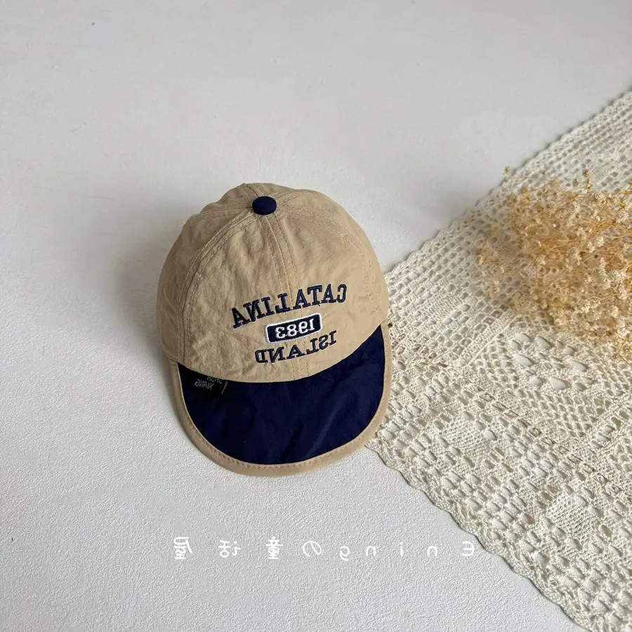 Korean Baby Duck Tongue Hat Sun Cover for Boys Girls - Image 4