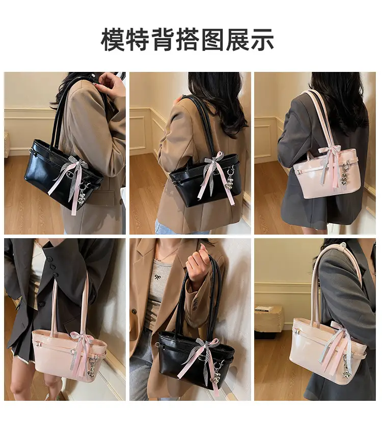 Black Clear Plexiglass Shoulder Bag for Women — feature 8