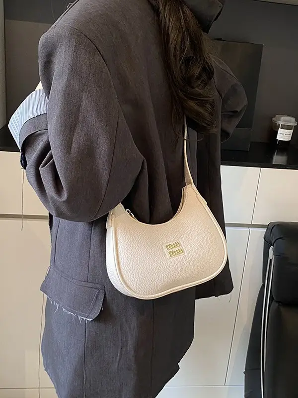 Women's Niche Crossbody Bag Beige 2026 - Image 9
